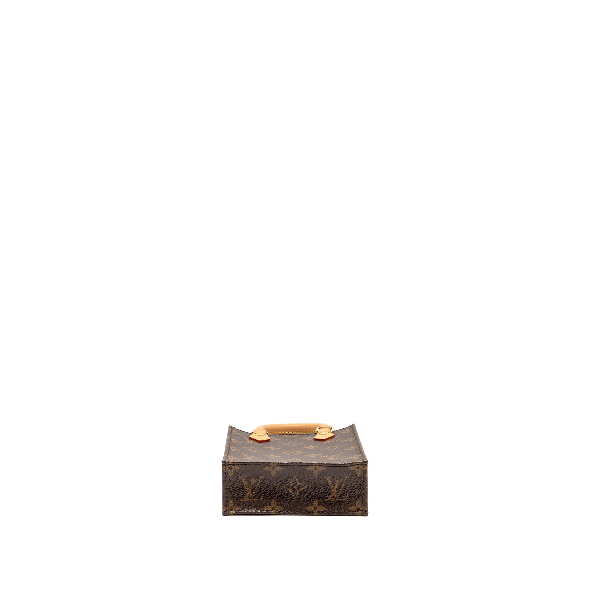 LOUIS VUITTON PETIT SAC PLAT MONOGRAM CANVAS GHW