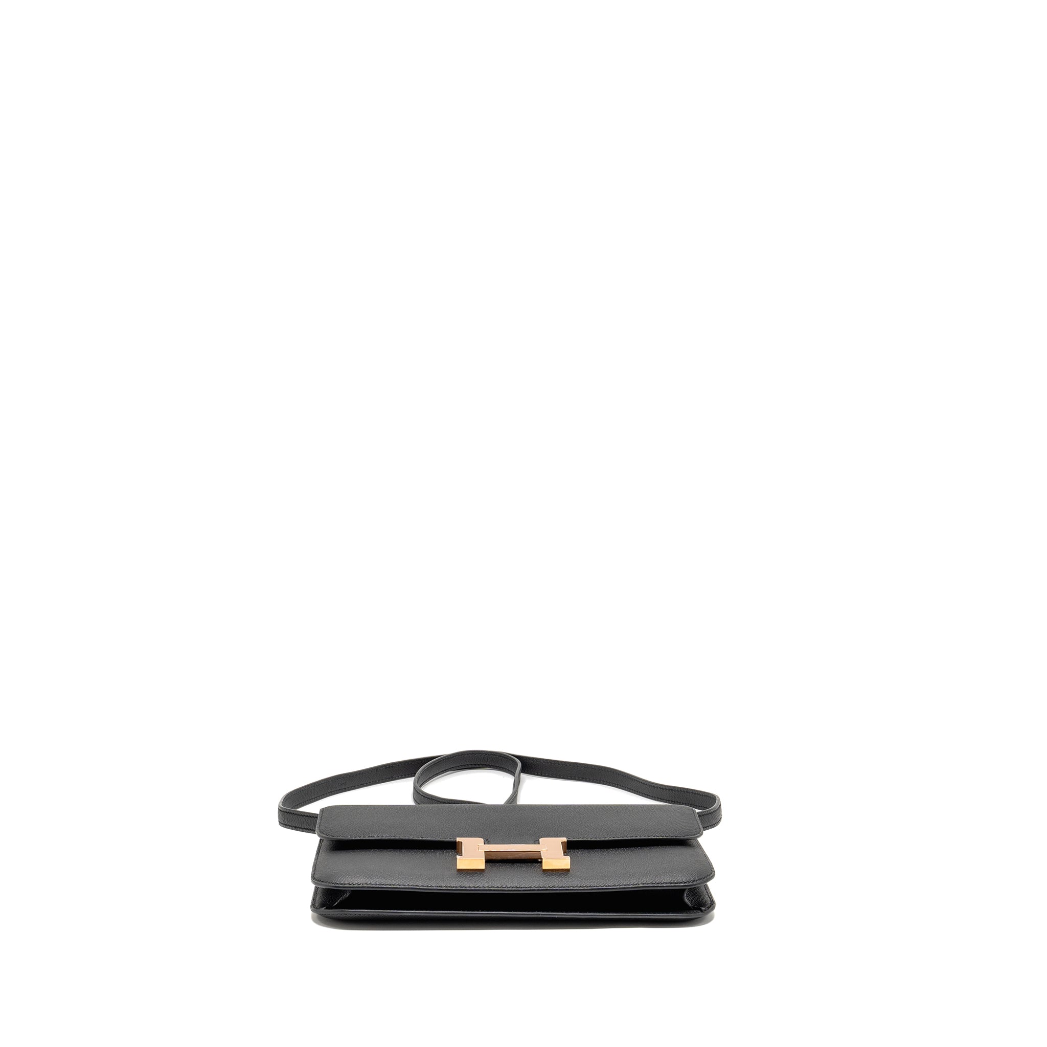 HERMES CONSTANCE ELAN EPSOM BLACK RGHW