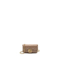 GUCCI GG MARMONT SUPER MINI BAG CALFSKIN BEIGE GHW