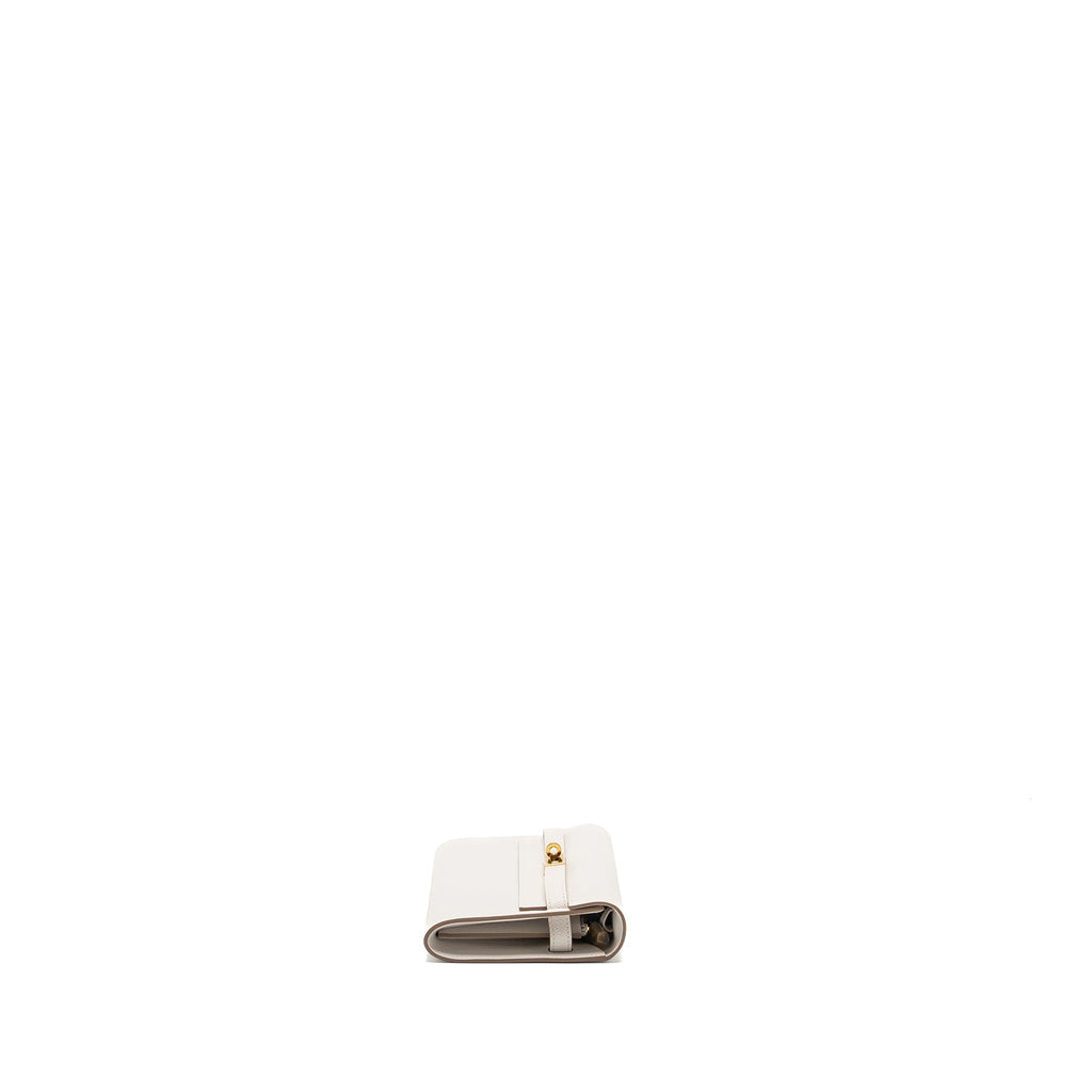 HERMES KELLY TO GO EPSOM GRIS PALE GHW