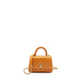 CHANEL MINI COCO HANDLE CAVIAR CARAMEL LGHW (MICROCHIP)