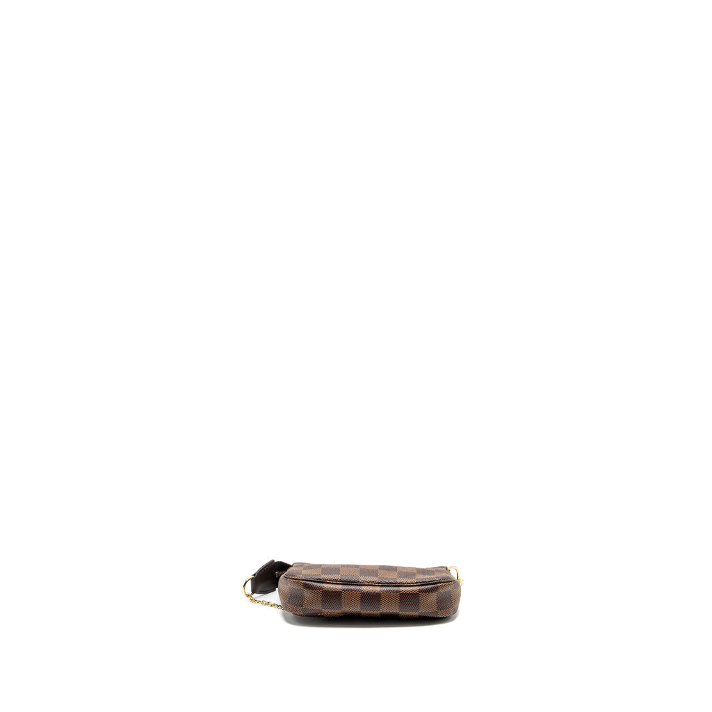 LOUIS VUITTON MINI POCHETTE DAMIER EBENE GHW