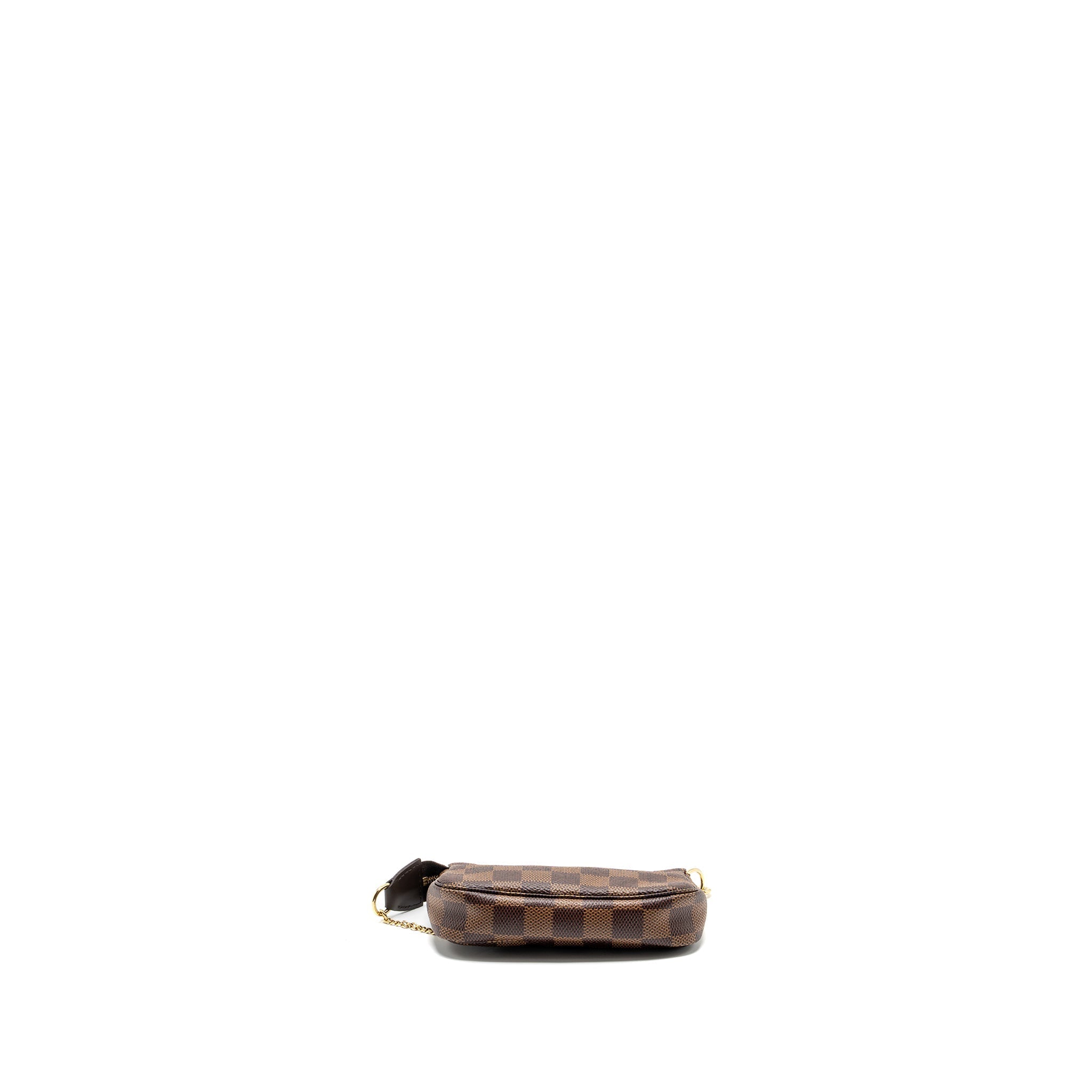 LOUIS VUITTON MINI POCHETTE DAMIER EBENE GHW