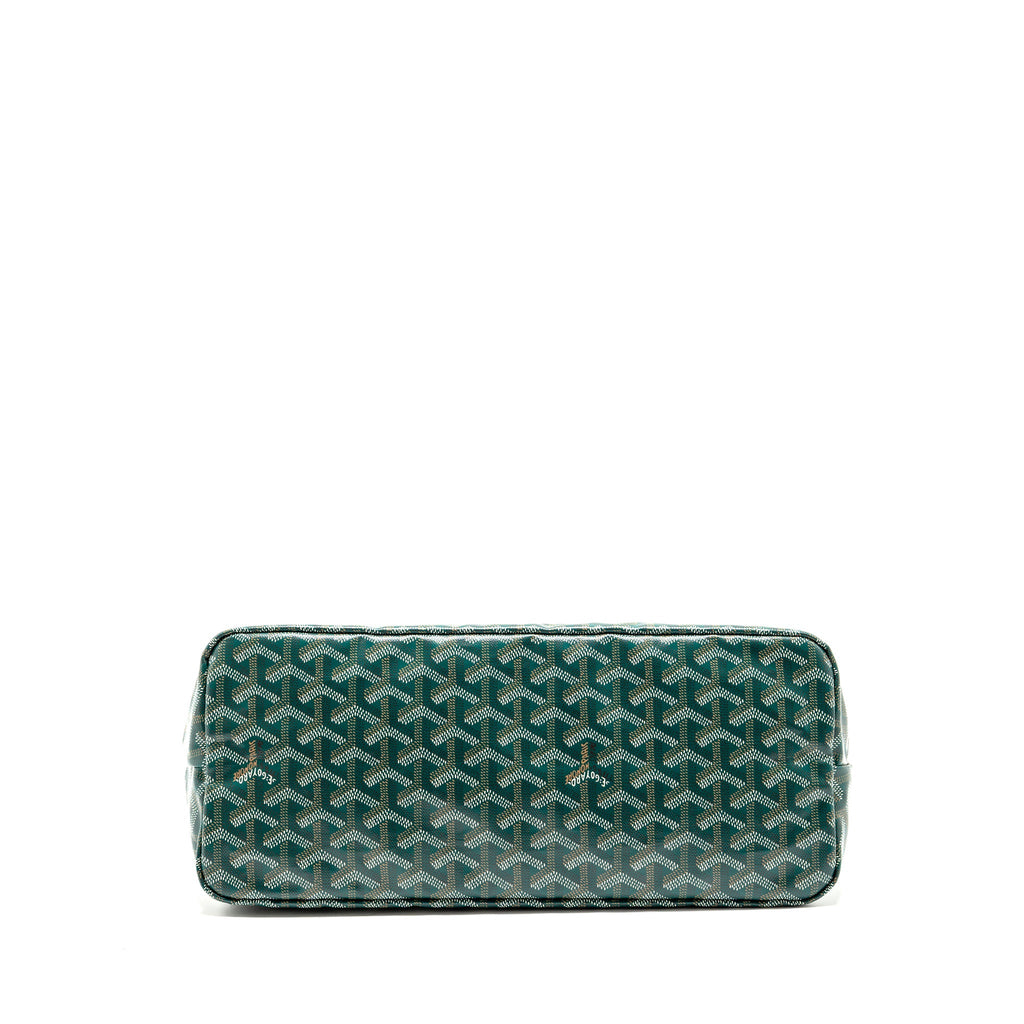 GOYARD BOHEME HOBO BAG GOYARDINE CANVAS GREEN SHW