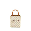 CELINE MINI VERTICAL CABAN TRIOMPHE CANVAS/CALFSKIN GHW