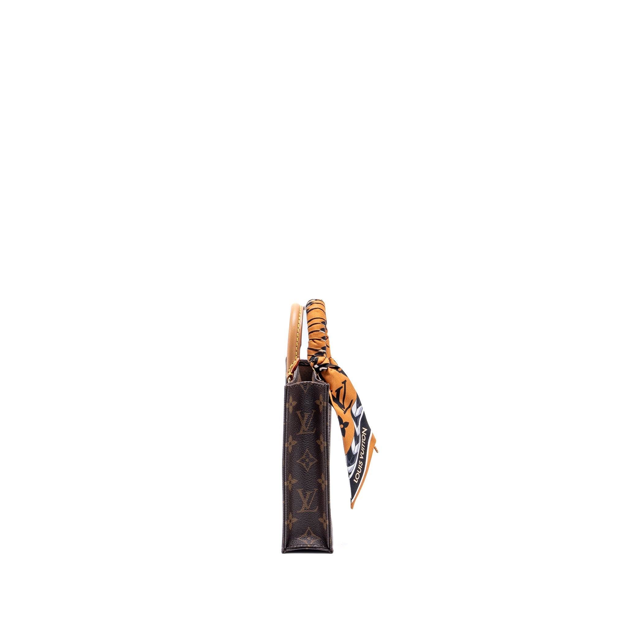 LOUIS VUITTON PETIT SAC PLAT MONOGRAM CANVAS GHW