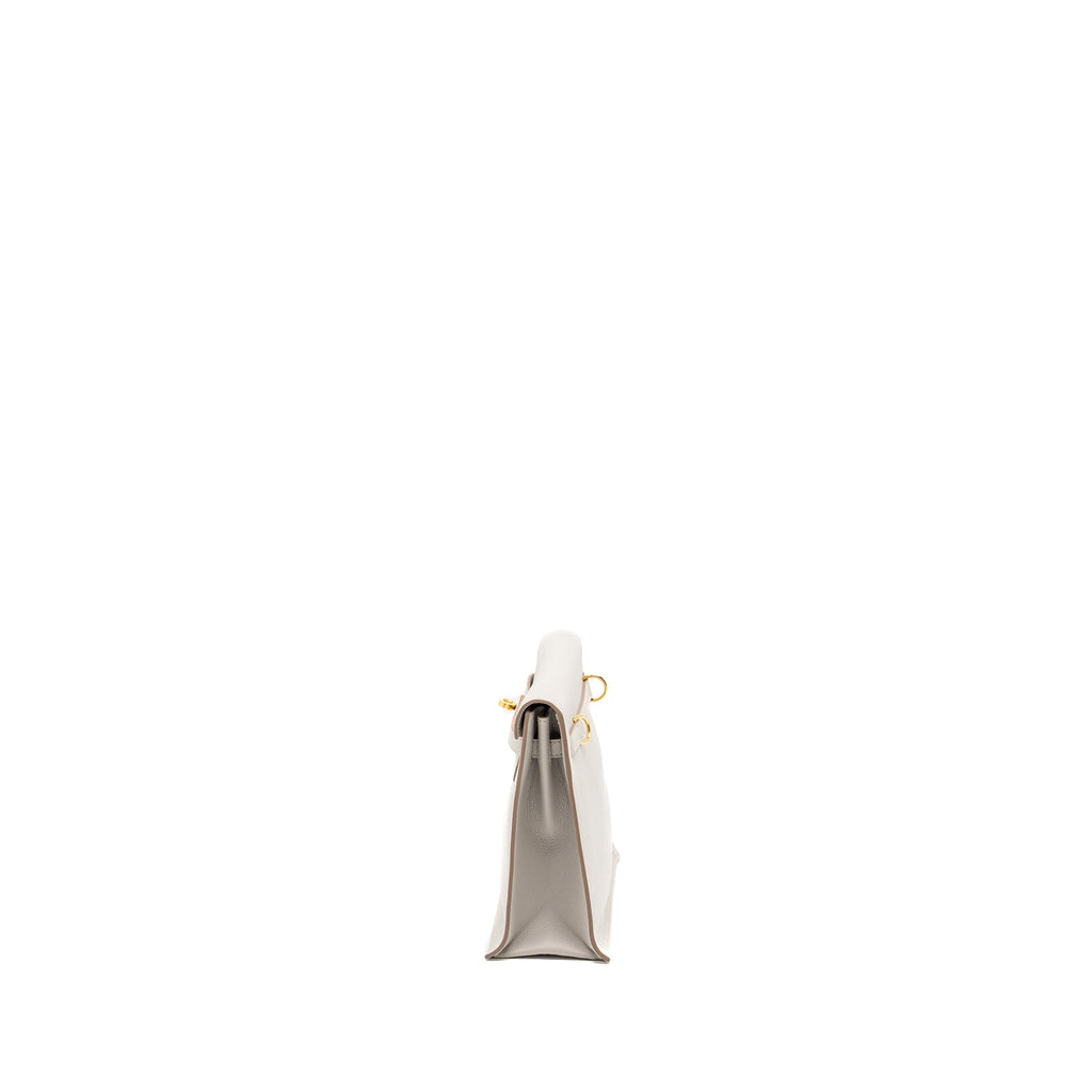 HERMES KELLY DANSE EVERCOLOR GRIS PERLE GHW