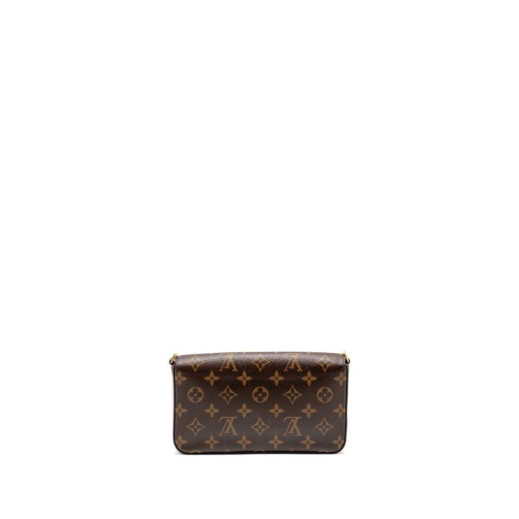 LOUIS VUITTON FELICIE POCHETTE MONOGRAM CANVAS GHW