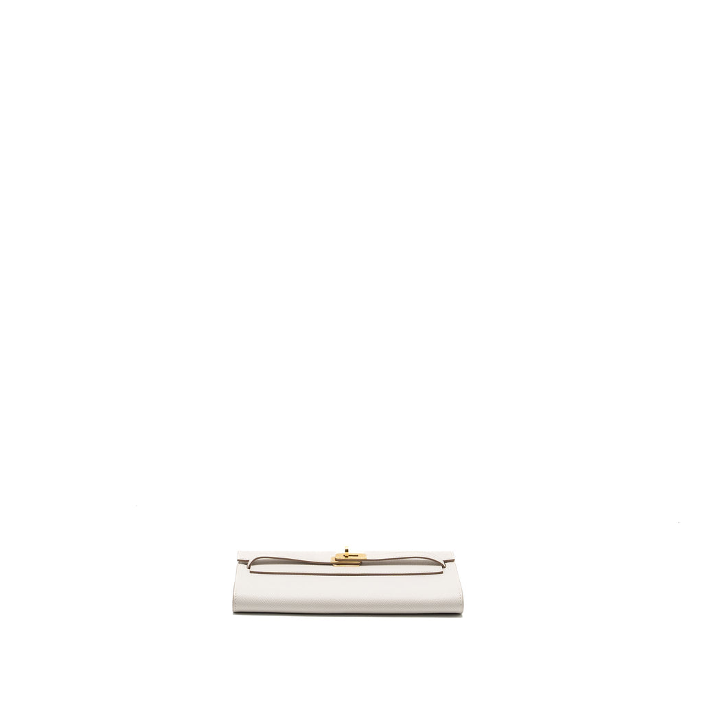 HERMES KELLY TO GO EPSOM GRIS PALE GHW