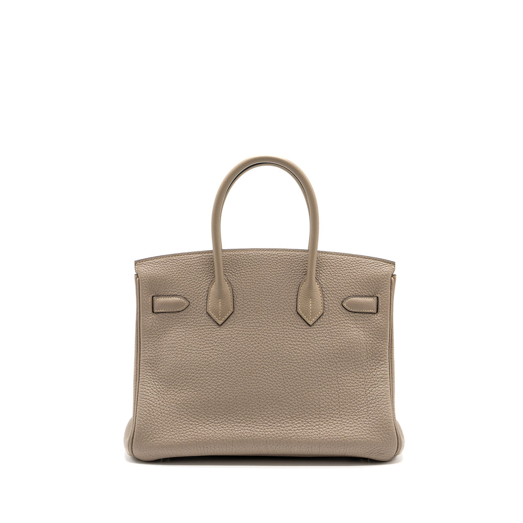 HERMES BIRKIN 30 TOGO GRIS TOURTERELLE SHW