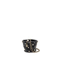 CHANEL ABOUT PEARLS QUILTED DRAWSTRING BUCKET BAG LAMBSKIN BLACK LGHW
