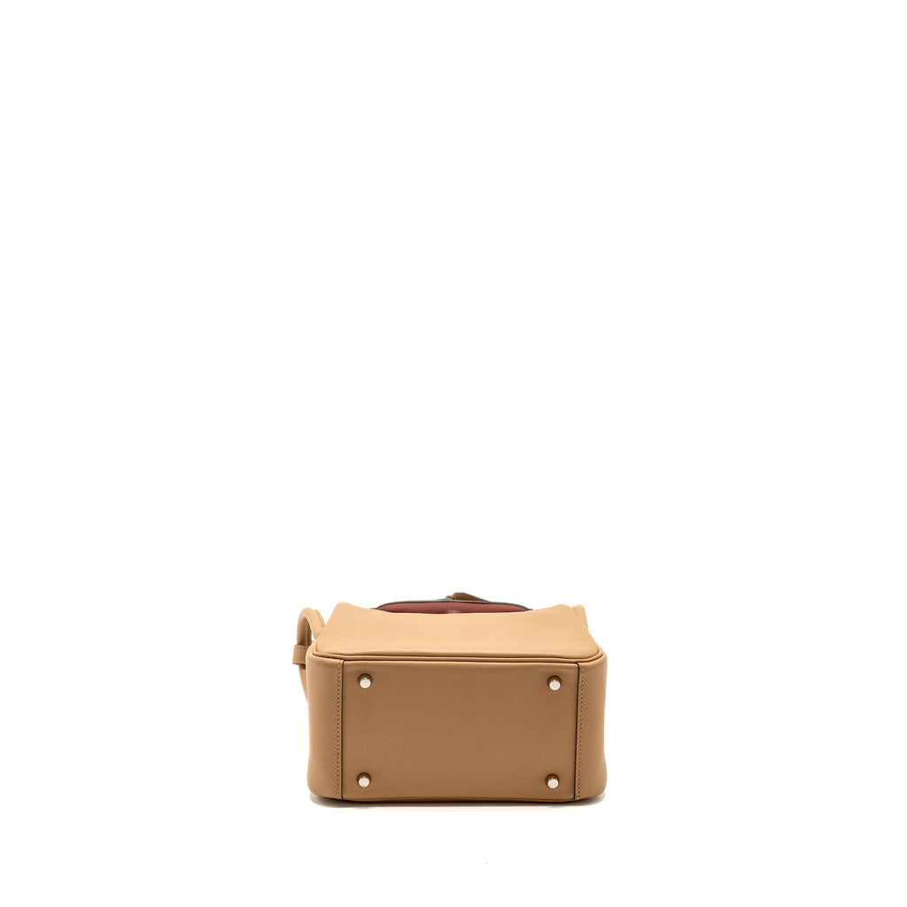 HERMES MINI LINDY SWIFT CHAI/MAUVE SYLVESTRE SHW