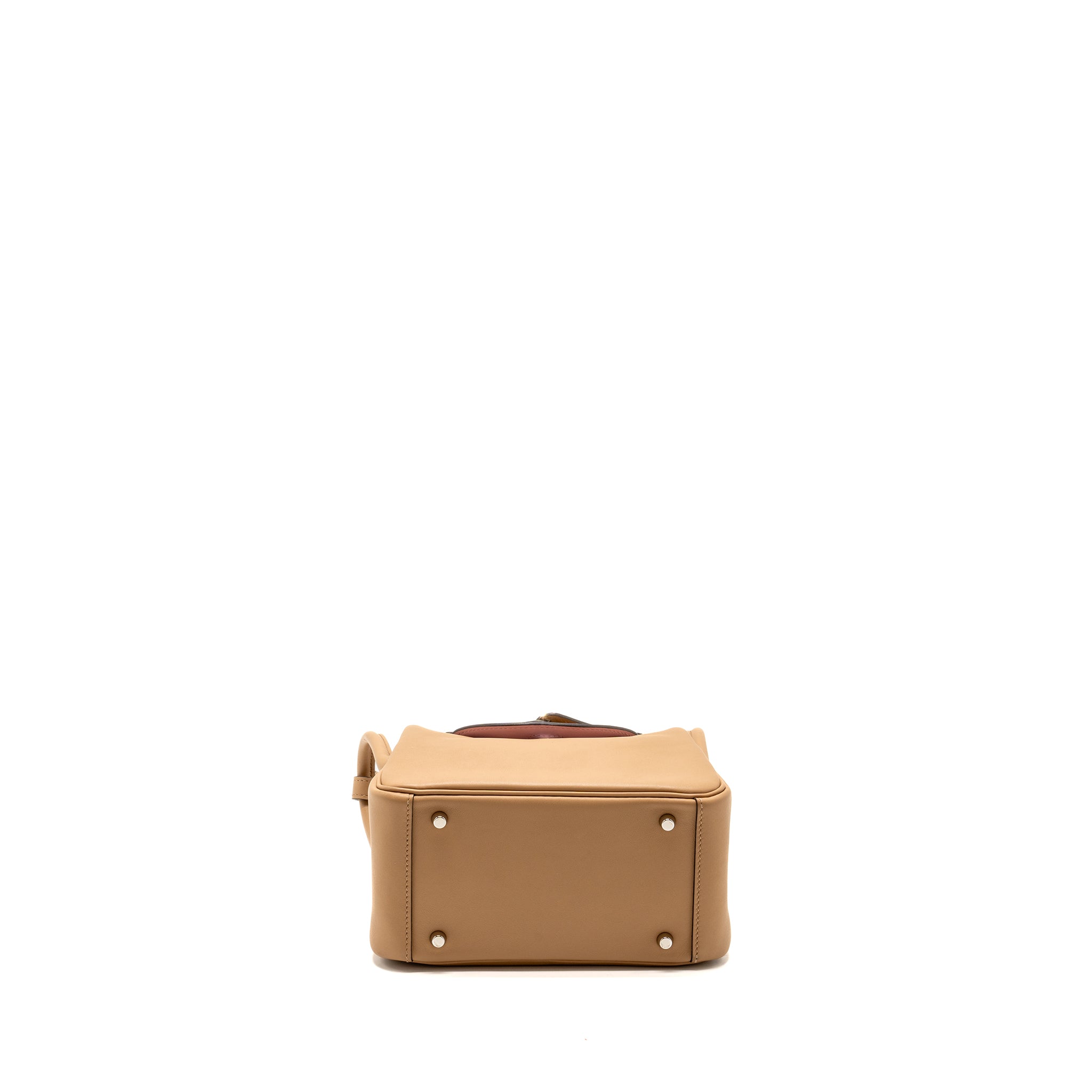 HERMES MINI LINDY SWIFT CHAI/MAUVE SYLVESTRE SHW