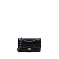 CHANEL MEDIUM CLASSIC DOUBLE FLAP BAG CAVIAR BLACK GHW