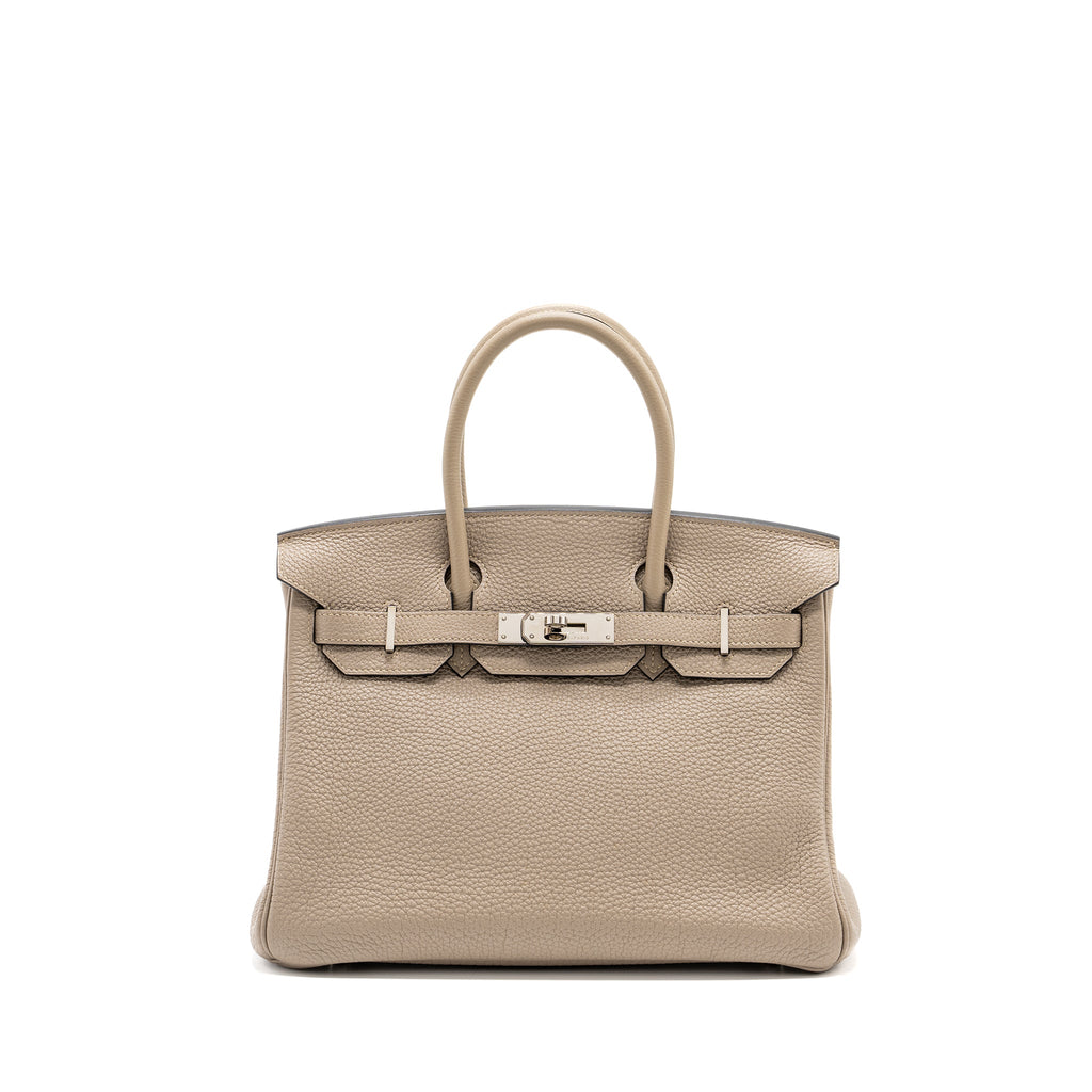 HERMES BIRKIN 30 TOGO GRIS TOURTERELLE SHW