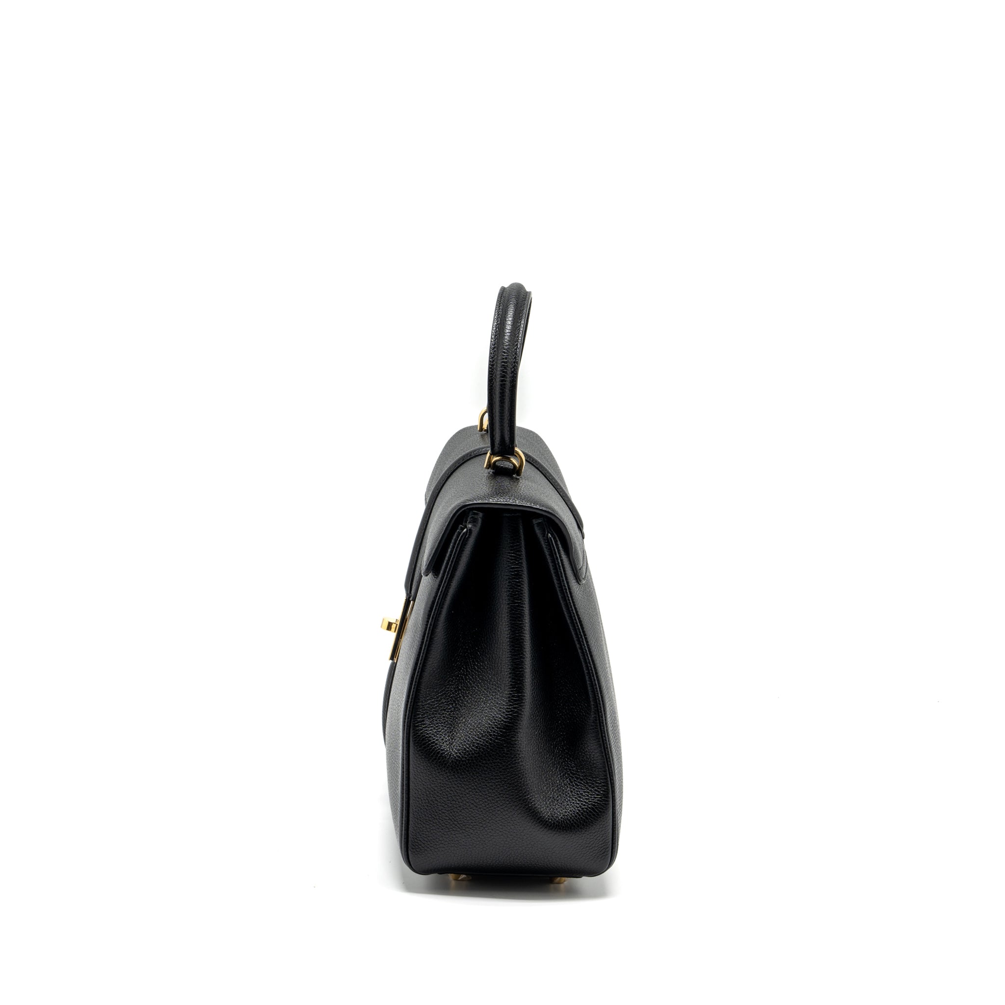 CELINE 16 BAG GRAINED CALFSKIN BLACK GHW
