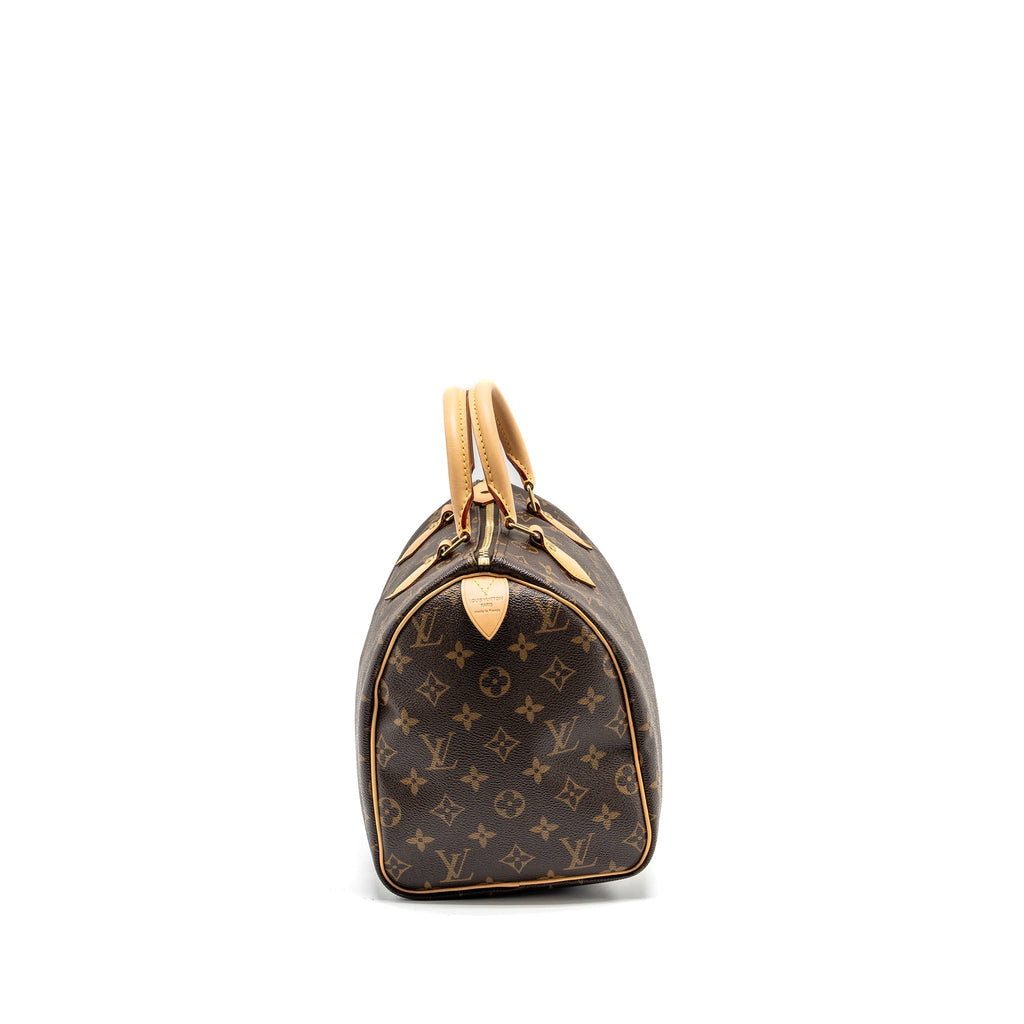 LOUIS VUITTON SPEEDY 30 MONOGRAM CANVAS GHW