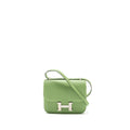 HERMES MINI CONSTANCE EPSOM VERT CRIQUET SHW