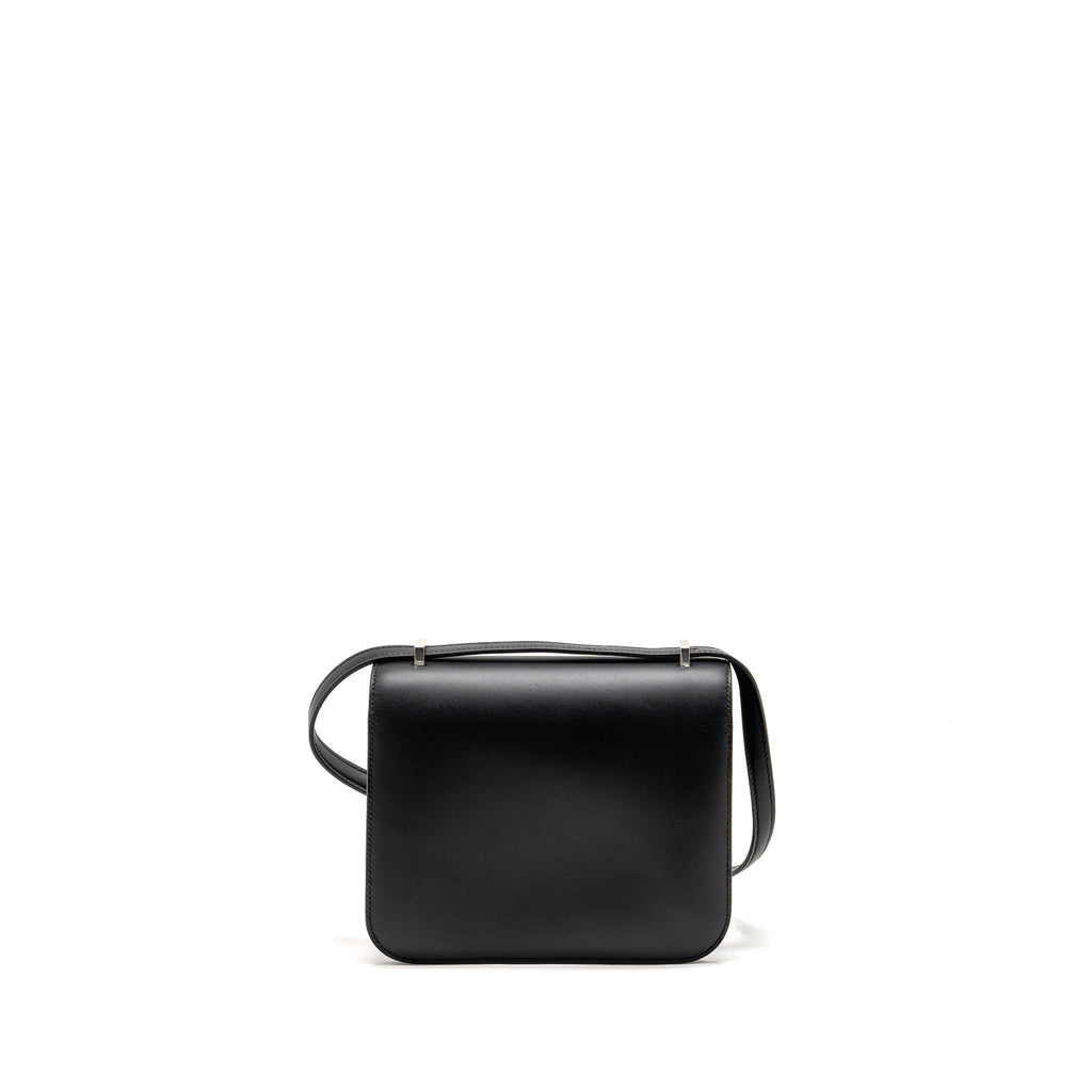 HERMES MINI CONSTANCE STUDIO DISCO LIMITED MONSIEUR LEATHER BLACK SHW