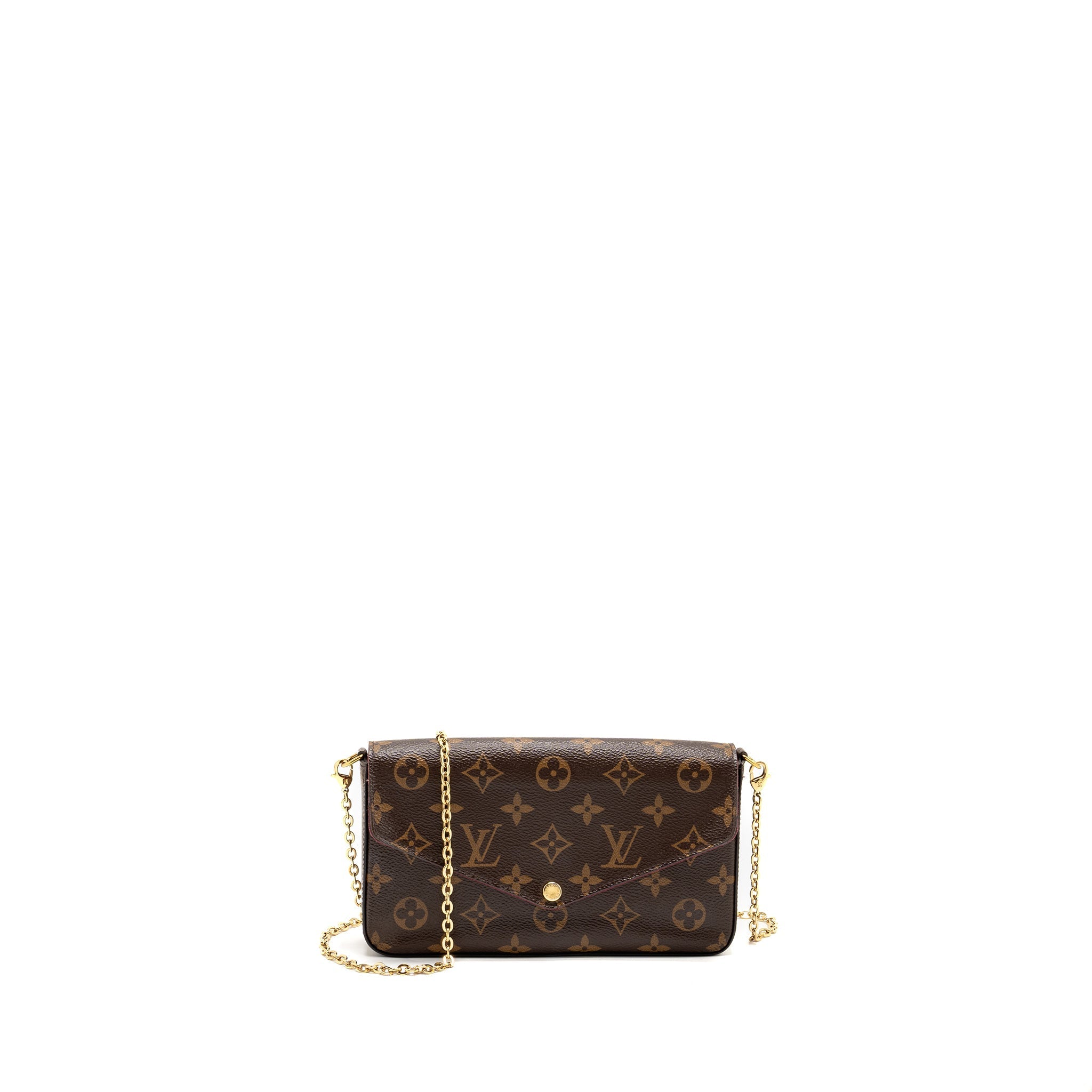 LOUIS VUITTON FELICIE POCHETTE MONOGRAM CANVAS GHW