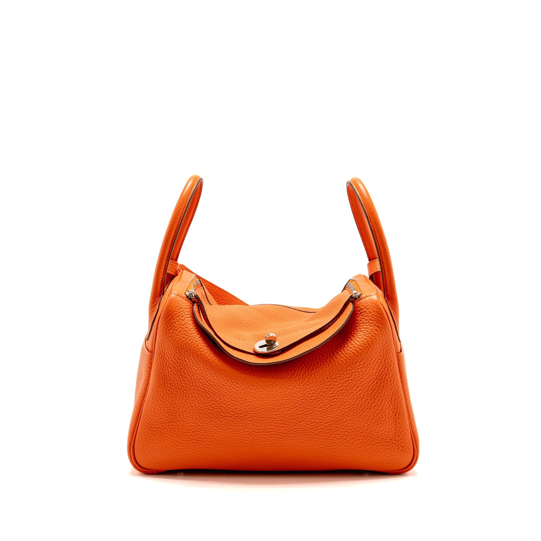 HERMES LINDY 30 CLEMENCE ORANGE SHW