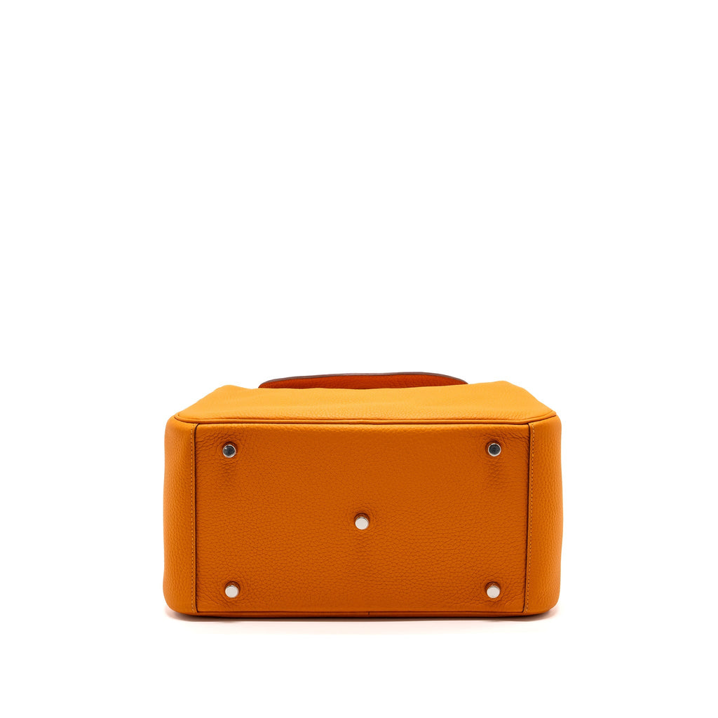 HERMES LINDY 30 CLEMENCE APRICOT SHW