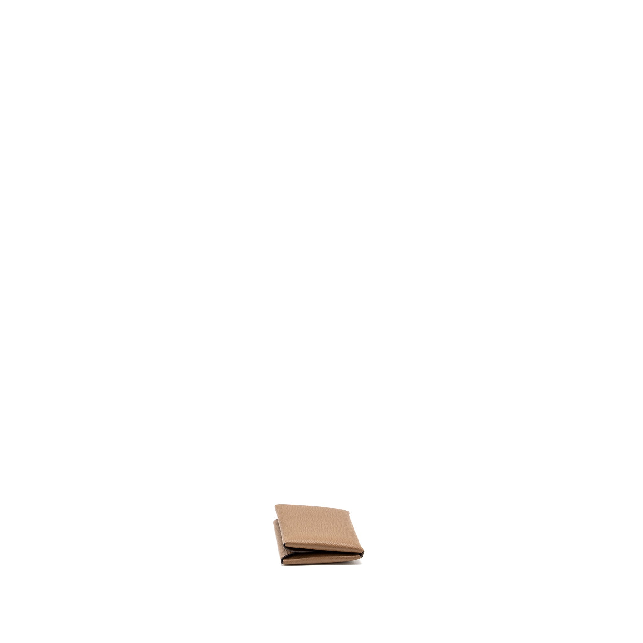 HERMES CALVI DUO CARD HOLDER EPSOM ALEZAN SHW
