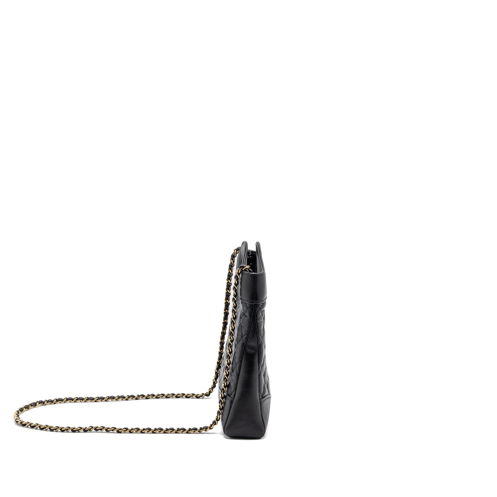 CHANEL 23A MINI 31 BAG CALFSKIN BLACK LGHW(MICROCHIP)