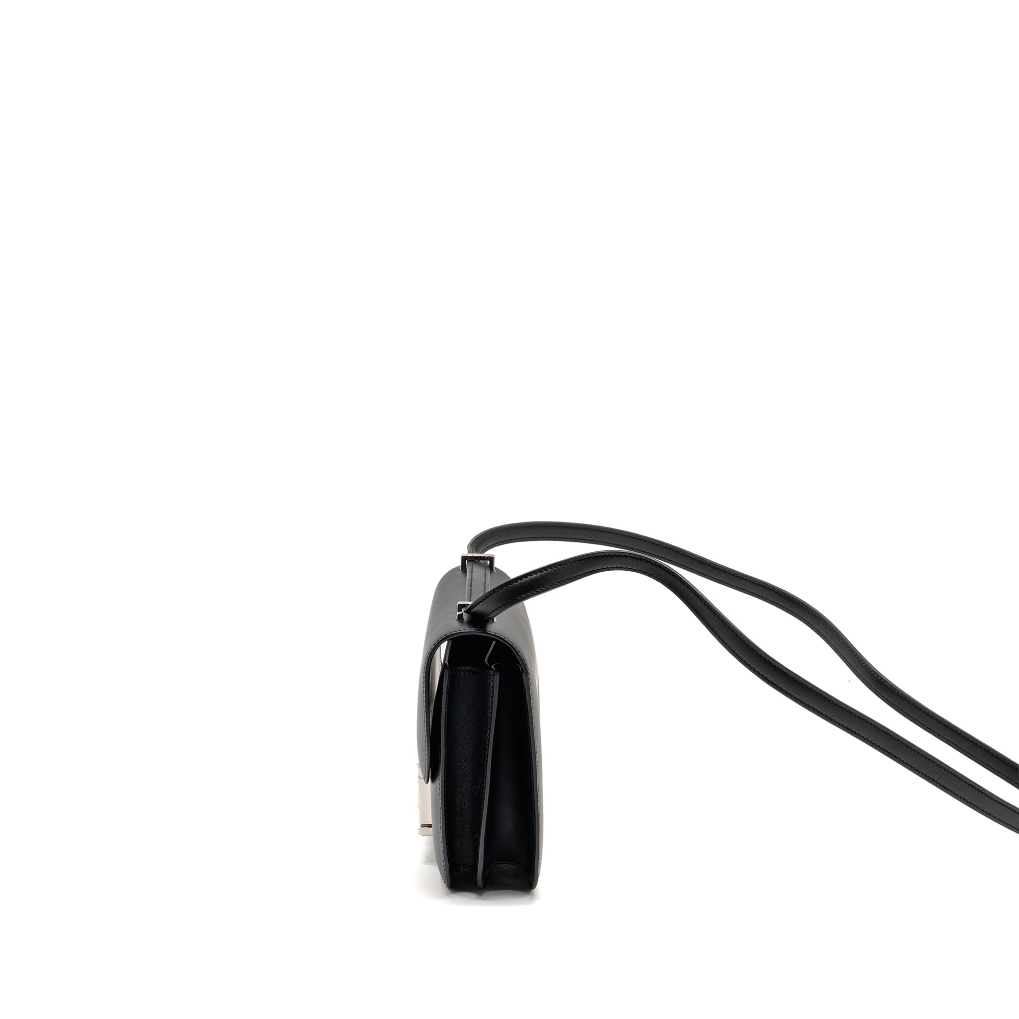 HERMES MINI CONSTANCE STUDIO DISCO LIMITED MONSIEUR LEATHER BLACK SHW