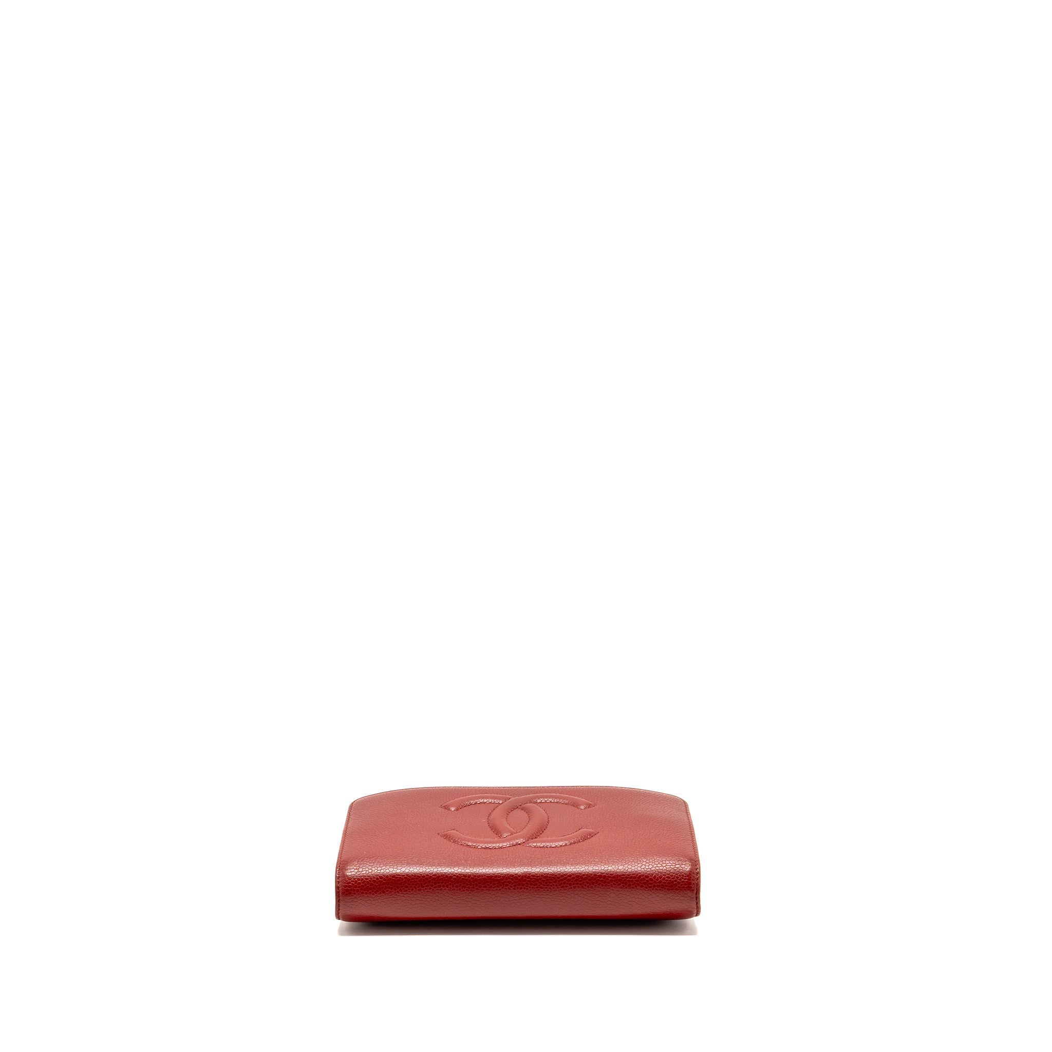 CHANEL TIMELESS WALLET ON CHAIN CAVIAR RED SHW