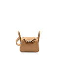 HERMES MINI LINDY SWIFT CHAI/MAUVE SYLVESTRE SHW