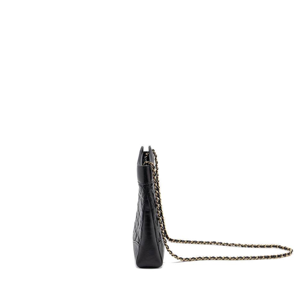 CHANEL 23A MINI 31 BAG CALFSKIN BLACK LGHW(MICROCHIP)