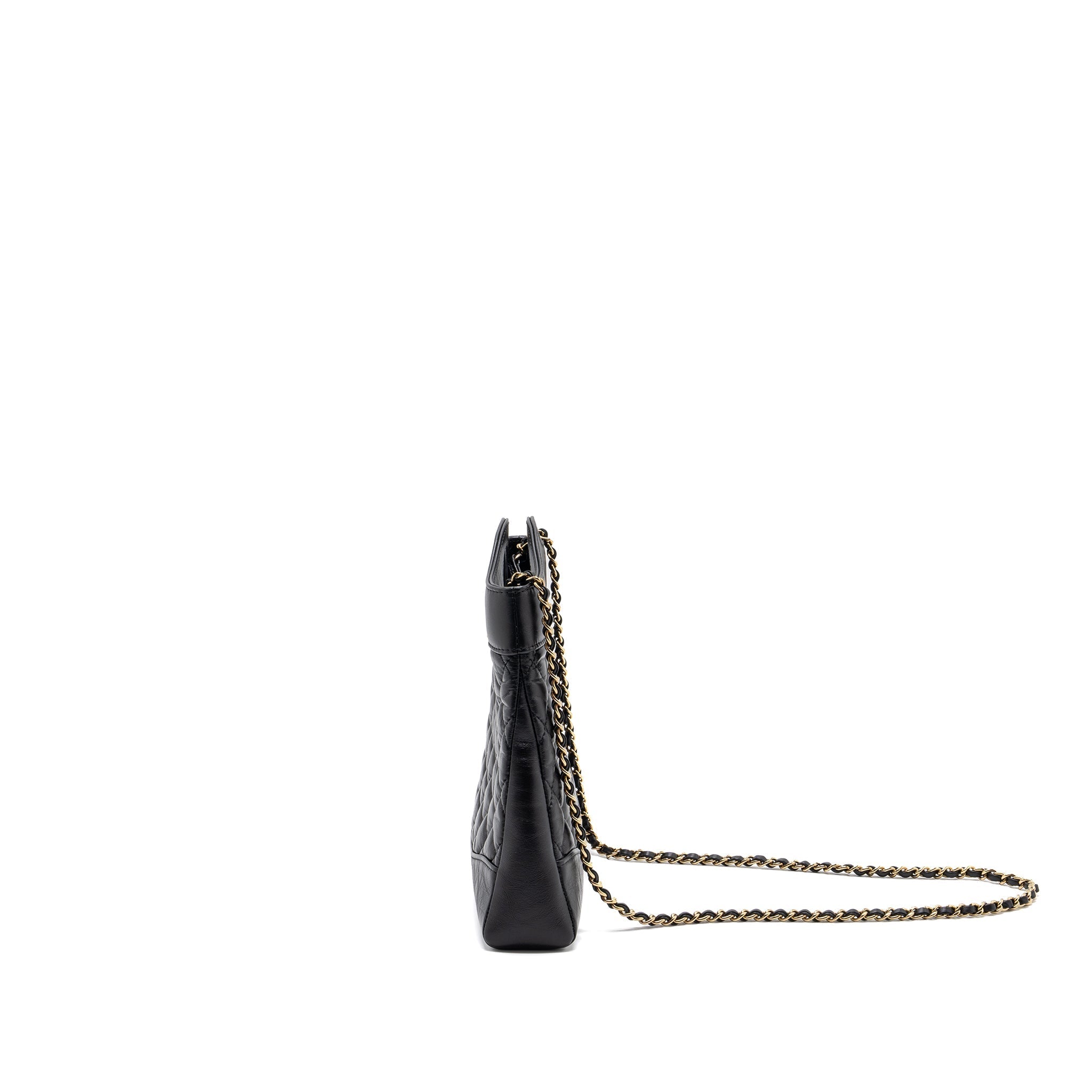 CHANEL 23A MINI 31 BAG CALFSKIN BLACK LGHW(MICROCHIP)