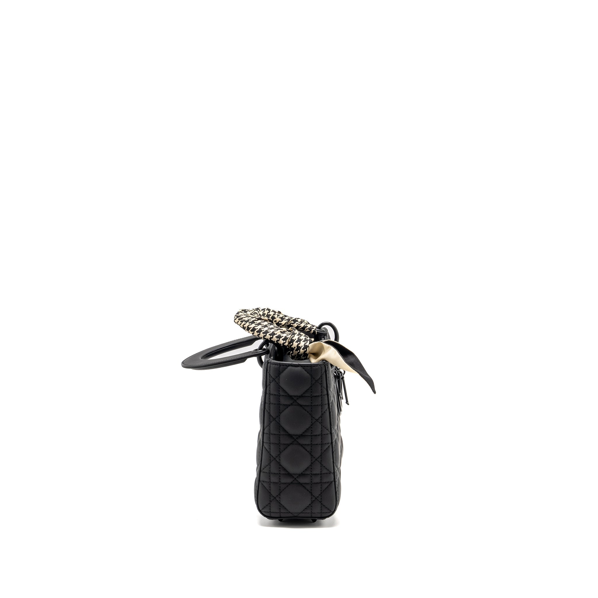 DIOR SMALL MY ABC LADY DIOR CANNAGE CALFSKIN SO BLACK