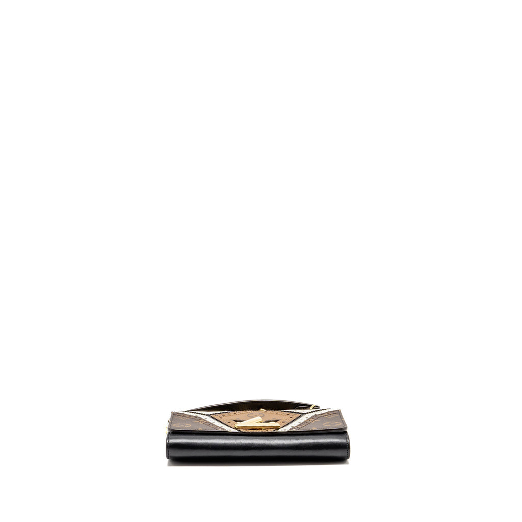LOUIS VUITTON TWIST WALLET ON CHAIN MONOGRAM CANVAS / LEATHER MULTICOLOUR GHW