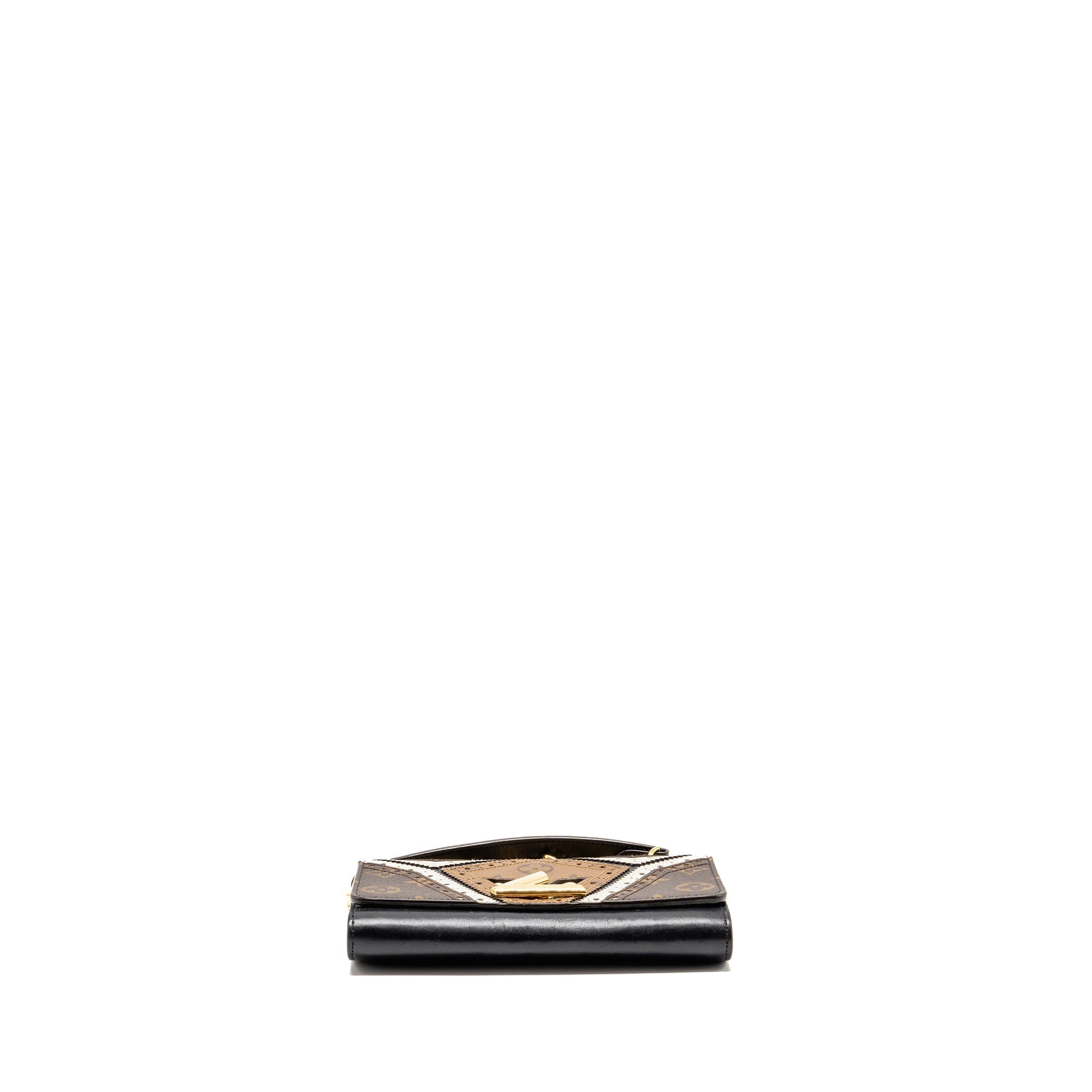 LOUIS VUITTON TWIST WALLET ON CHAIN MONOGRAM CANVAS / LEATHER MULTICOLOUR GHW