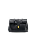 CELINE MEDIUM SOFT 16 BAG GRAINED CALFSKIN BLACK GHW