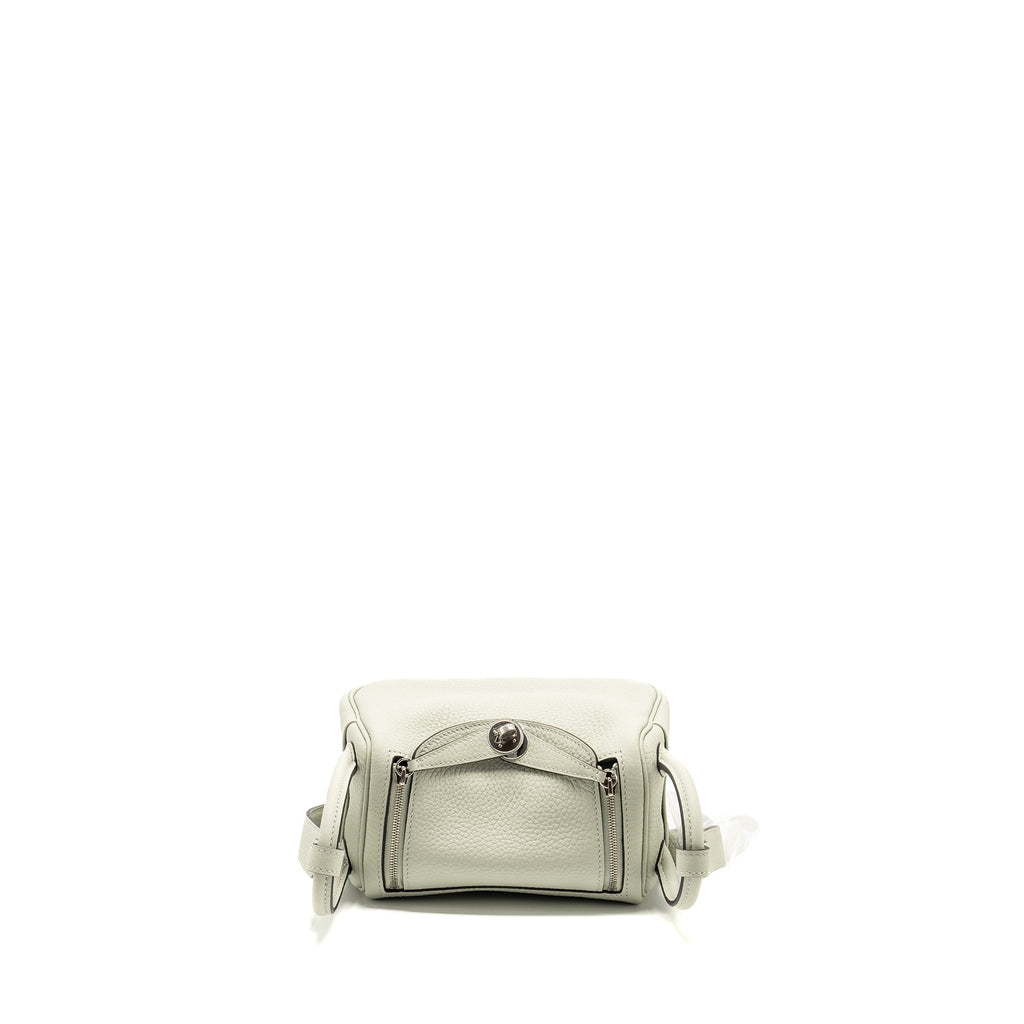 HERMES MINI LINDY CLEMENCE GRIS NEVE SHW
