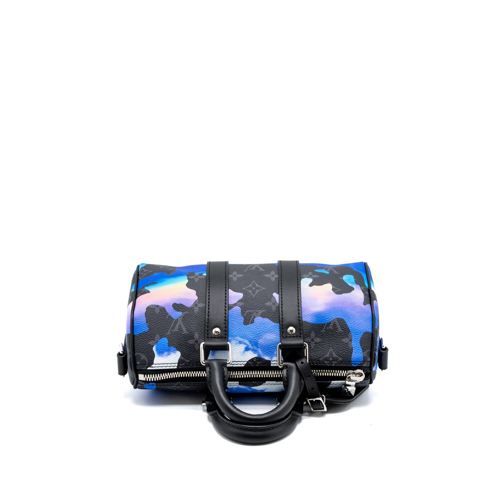LOUIS VUITTON KEEPALL BANDOULIERE 25 SUNRISE MONOGRAM CANVAS SHW (NEW VERSION)