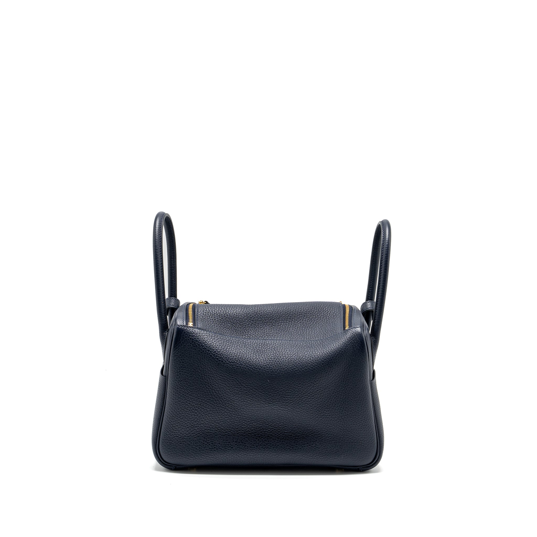 HERMES LINDY 26 CLEMENCE BLUE NUIT GHW