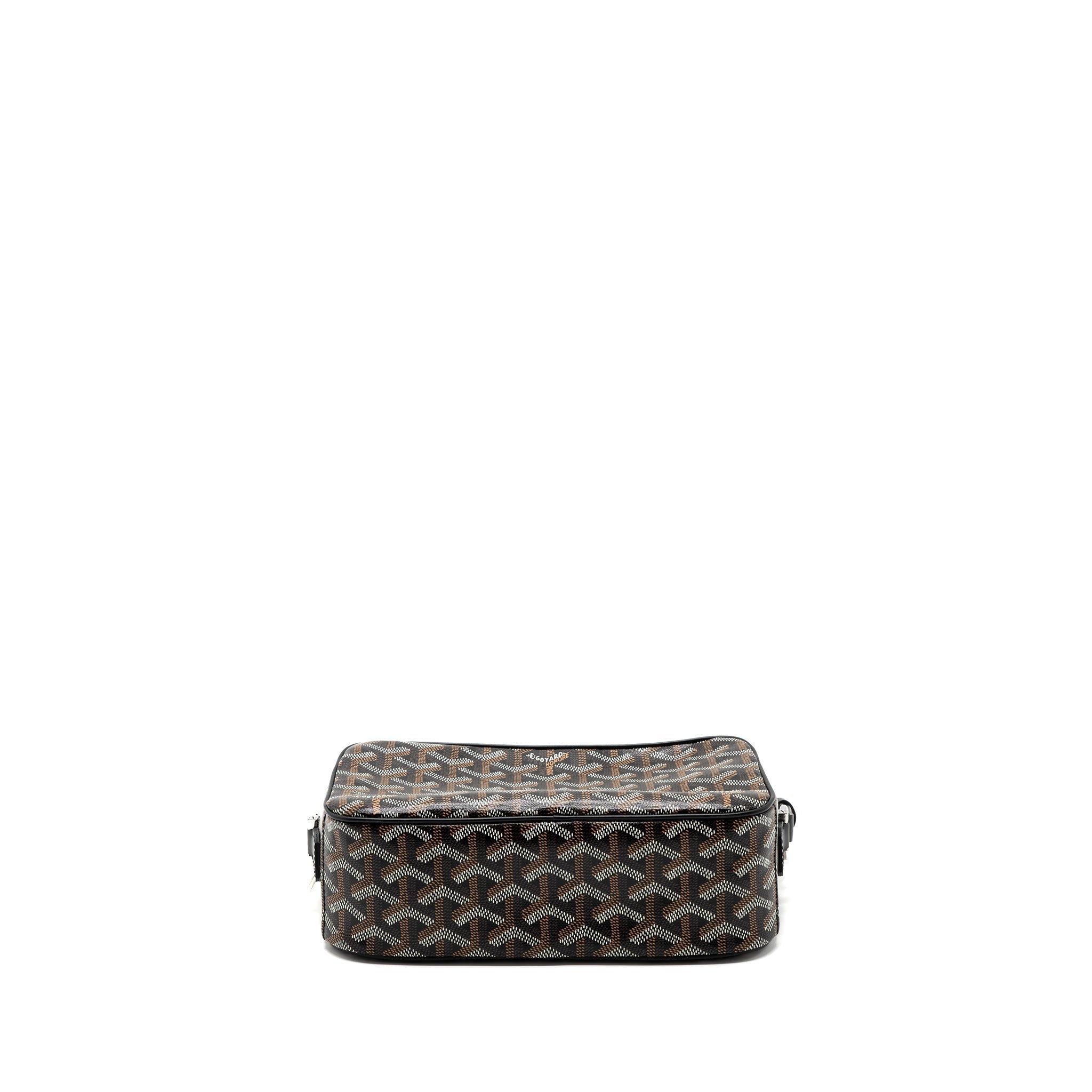 GOYARD CAP-VERT PM BAG CANVAS/ LEATHER BLACK SHW