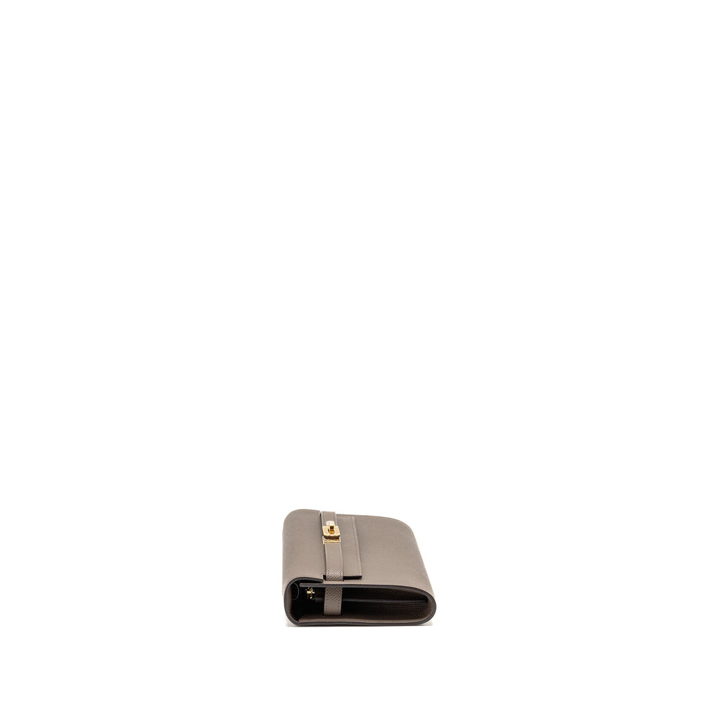 HERMES KELLY TO GO EPSOM GRIS ETAIN GHW