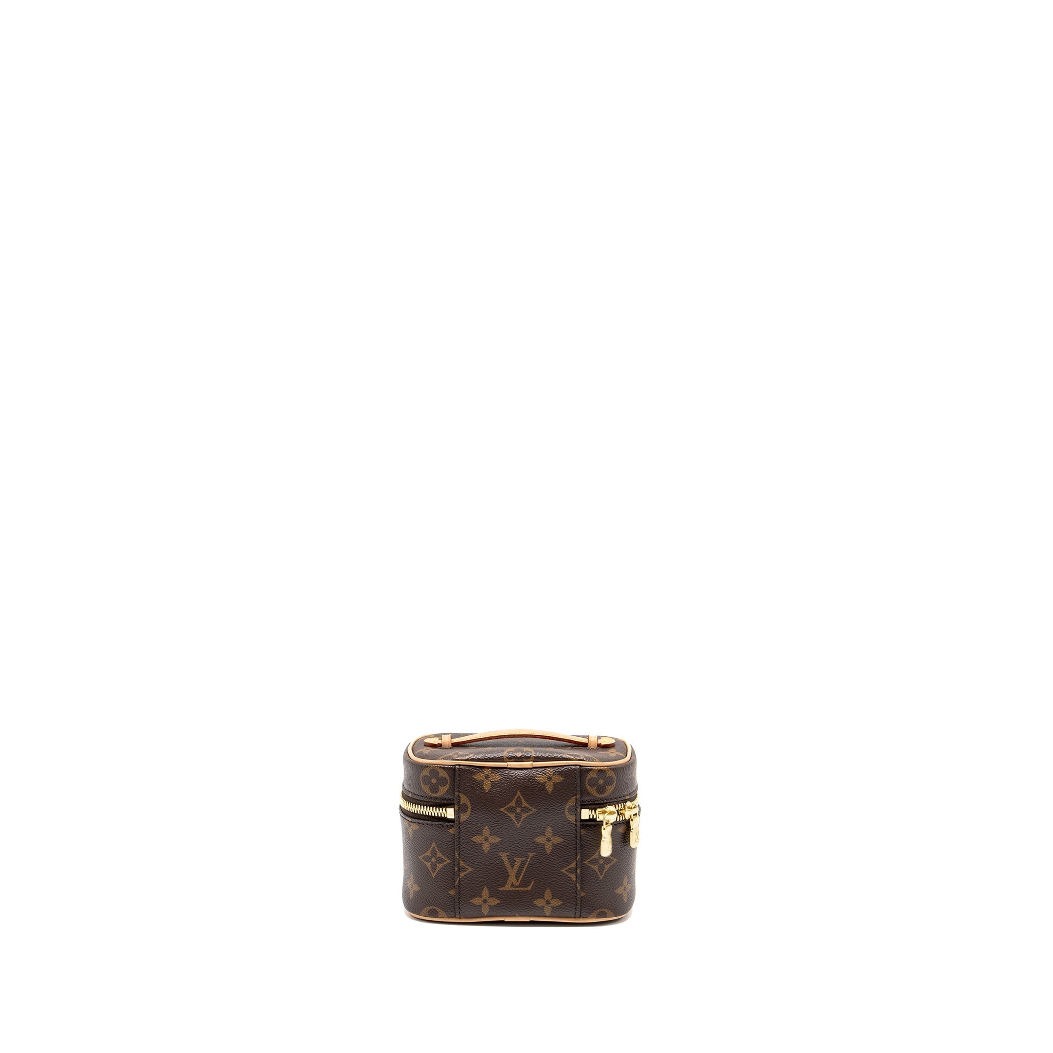 LOUIS VUITTON NICE NANO VANITY MONOGRAM CANVAS GHW