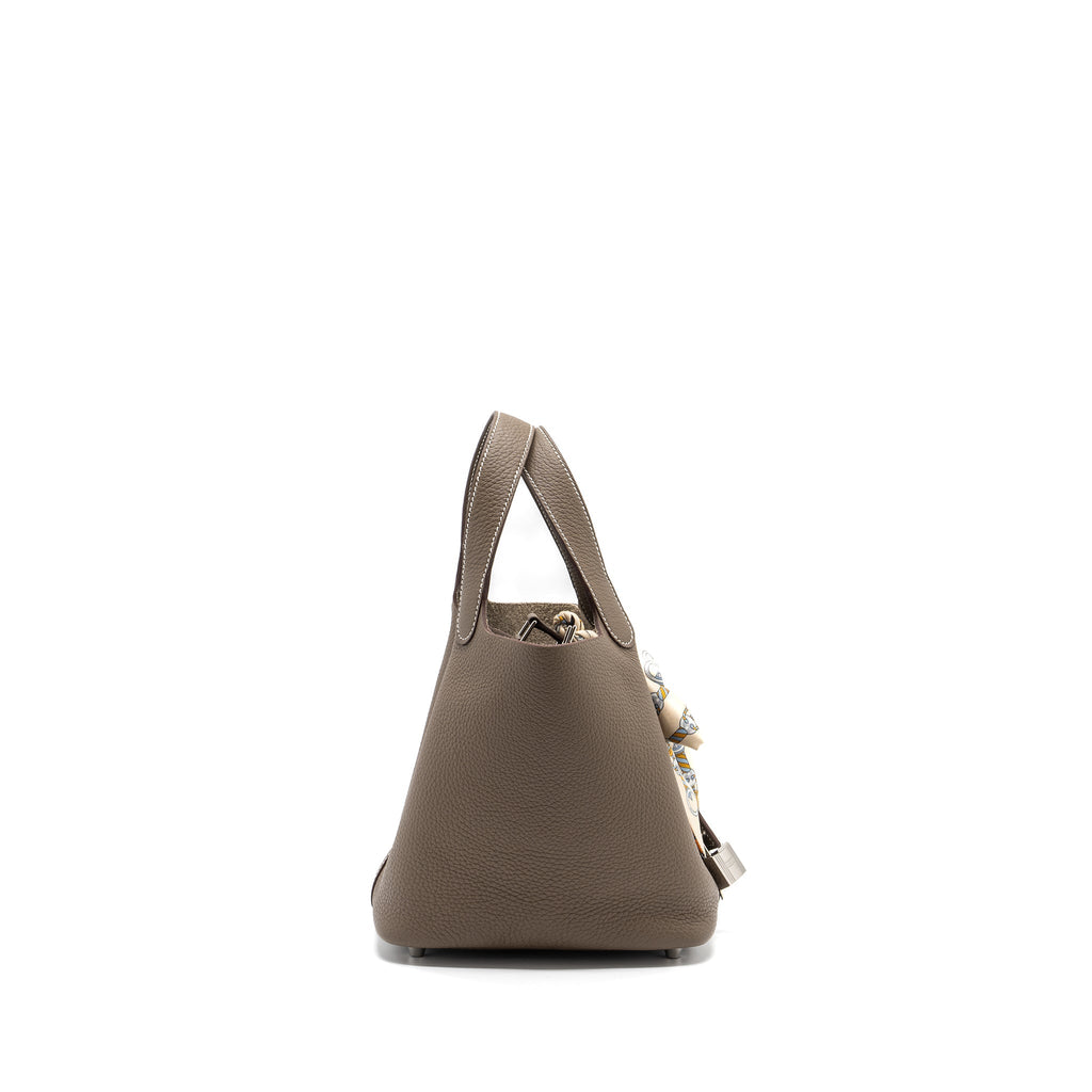 HERMES PICOTIN 18 LOCK BAG CLEMENCE ETOUPE SHW