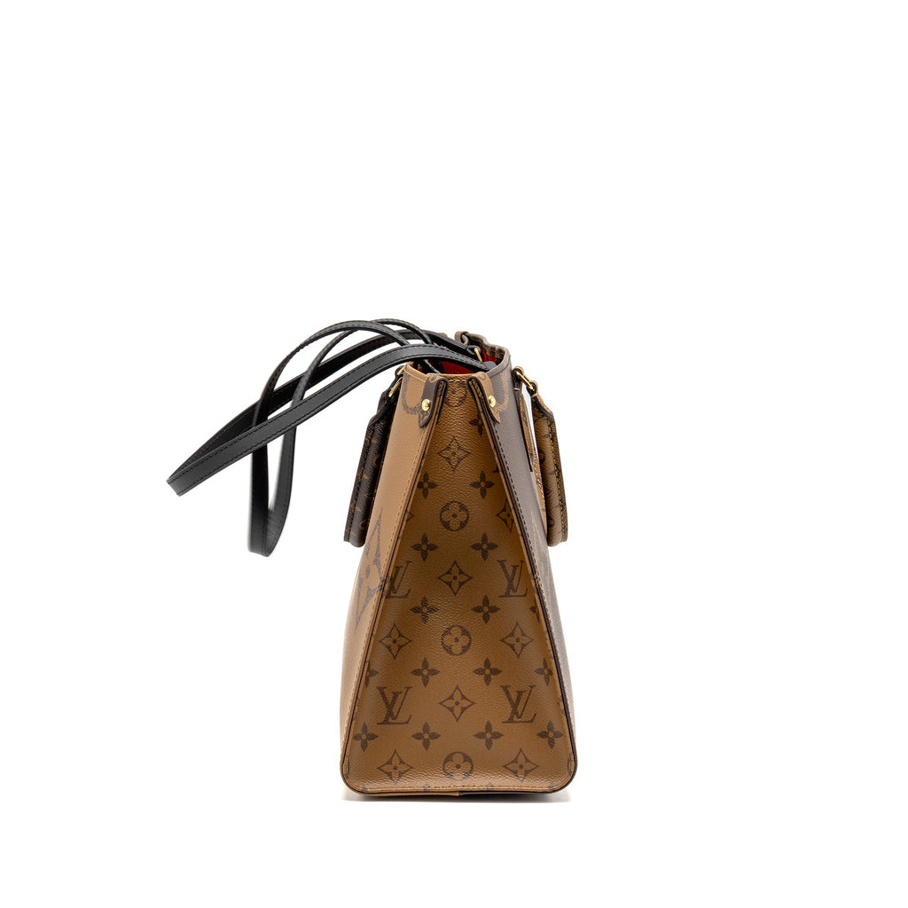 LOUIS VUITTON ONTHEGO MM MONOGRAM CANVAS GHW