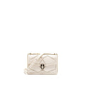 BVLGARI SERPENTI FLAP CHAIN BAG CALFSKIN LIMITED EDITION WHITE LGHW