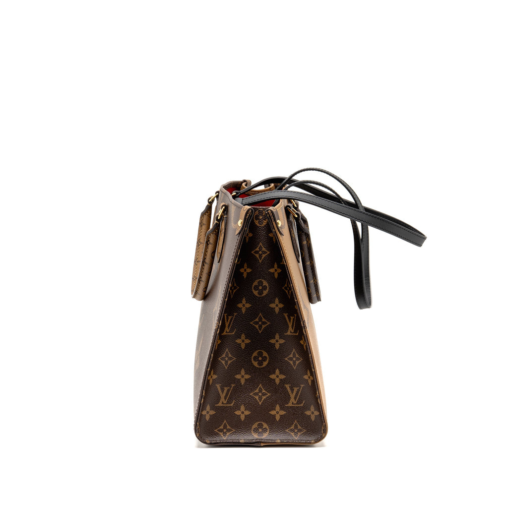 LOUIS VUITTON ONTHEGO MM MONOGRAM CANVAS GHW