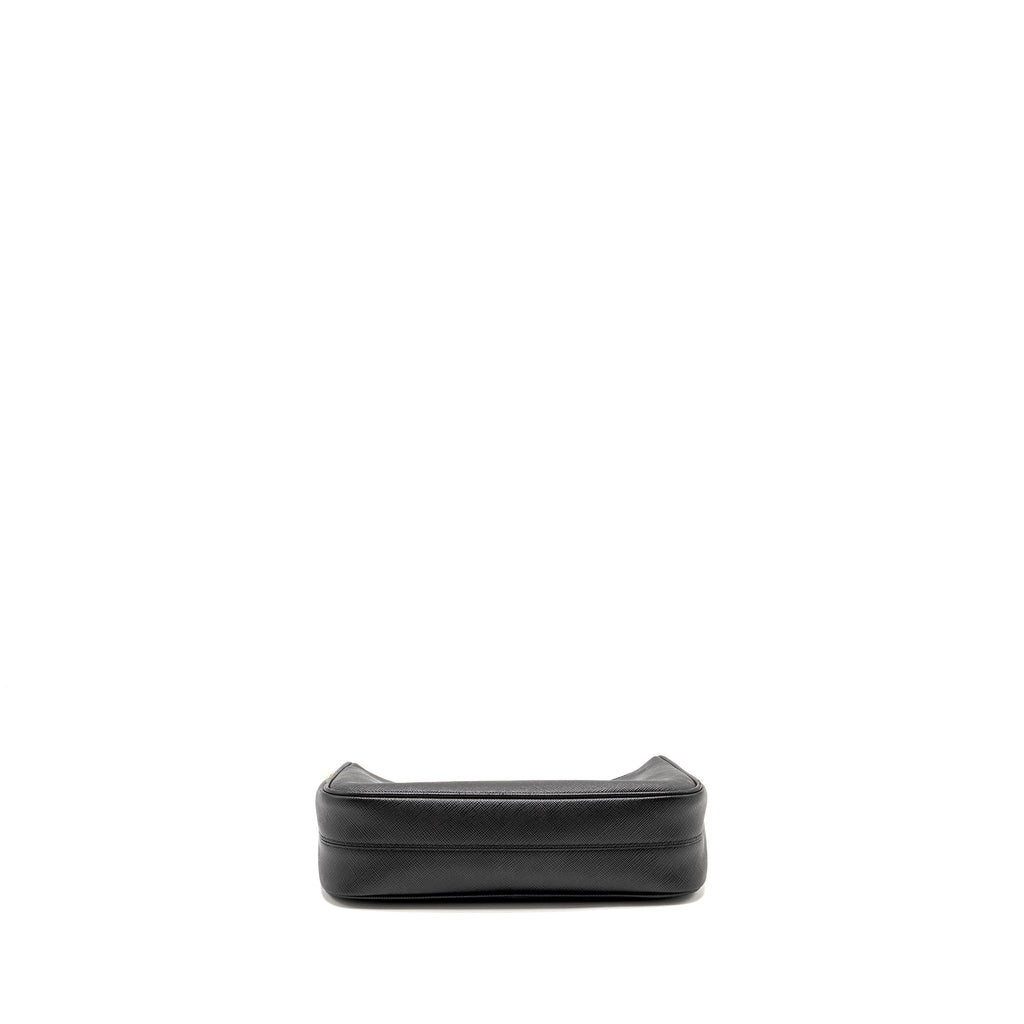 PRADA RE-EDITION 2005 SAFFIANO LEATHER BLACK GHW