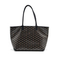 GOYARD ARTOIS PM TOTE BAG CANVAS/ LEATHER BLACK SHW