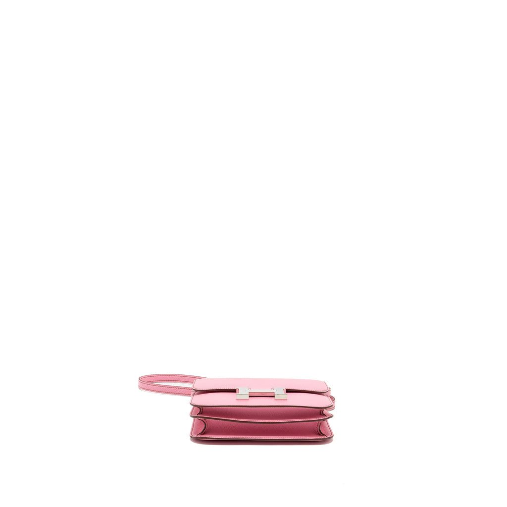 HERMES MINI CONSTANCE EPSOM 5P BUBBLEGUM PINK SHW